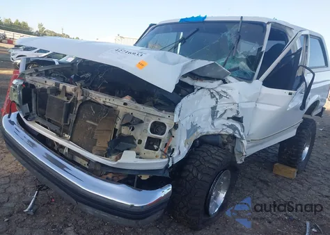 1995 Ford Bronco U100 из США, поврежденный, VIN 1FMEU15H4SLB01781